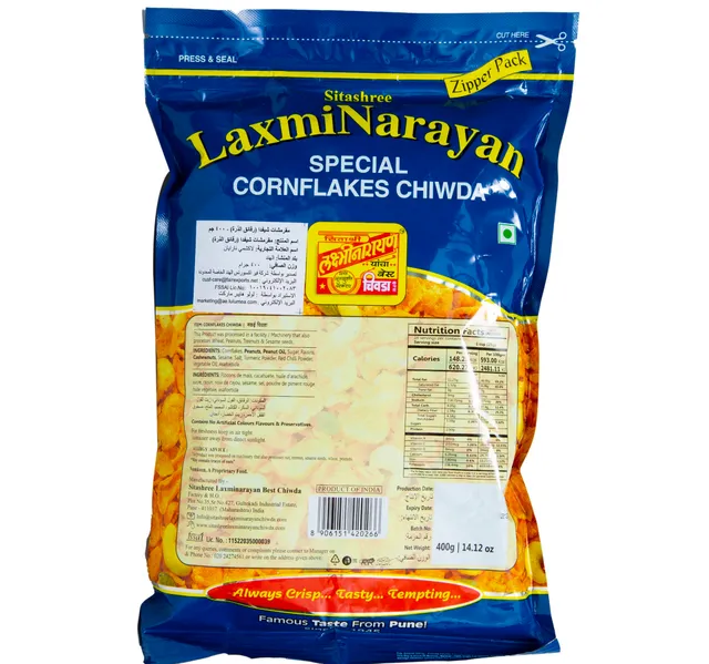 Laxmi Narayan Special Cornflakes Chiwda 400 g