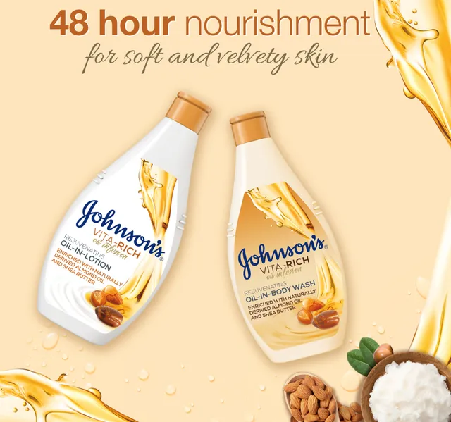Johnson's Rejuvenating Oil-in Body Lotion