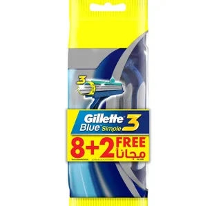 Gillette Blue 3 Simple Disposable Razors