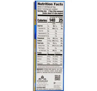 Act Ii Butter Lovers Microwave Popcorn 234 G