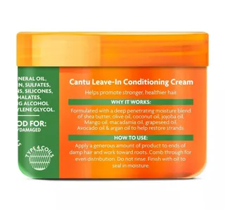 Cantu Natural Leavein Shea Butter Conditioning Cream