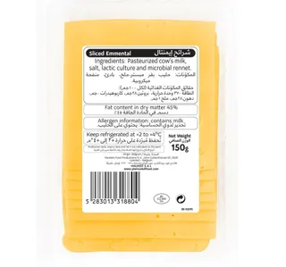 Plein Soleil Original Emmental Cheese Slices 150 g