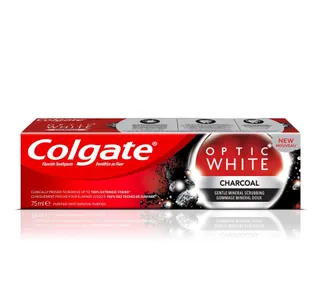 Colgate Toothpaste Optic White Charcoal 75 Ml