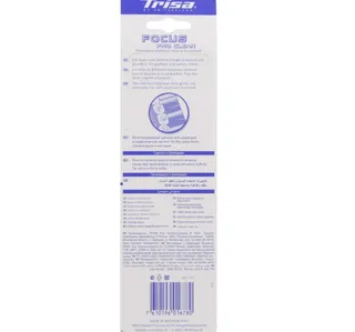 Trisa Focus Toothbrush Medium Assorted 4 pcs