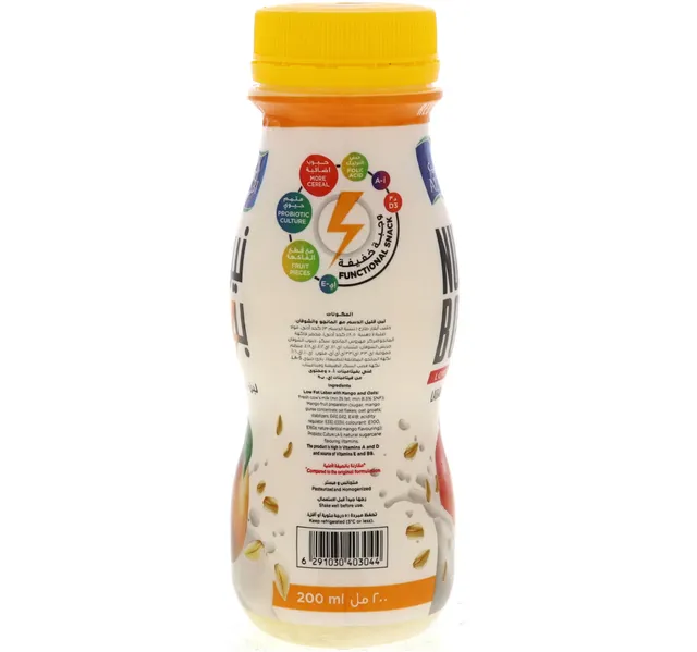 Al Rawabi Nutree Boost Laban With Mango & Oats 200 ml