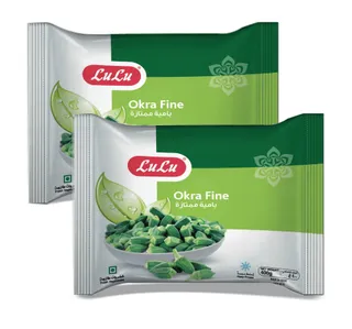 Lulu Frozen Okra Fine Value Pack 2 400 G