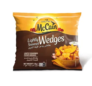 Mccain Lightly Seasoned Potato Wedges 15 Kg