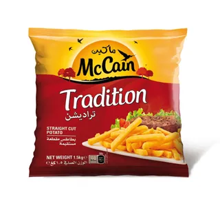 Mccain Tradition Straight Cut Potato 15 Kg