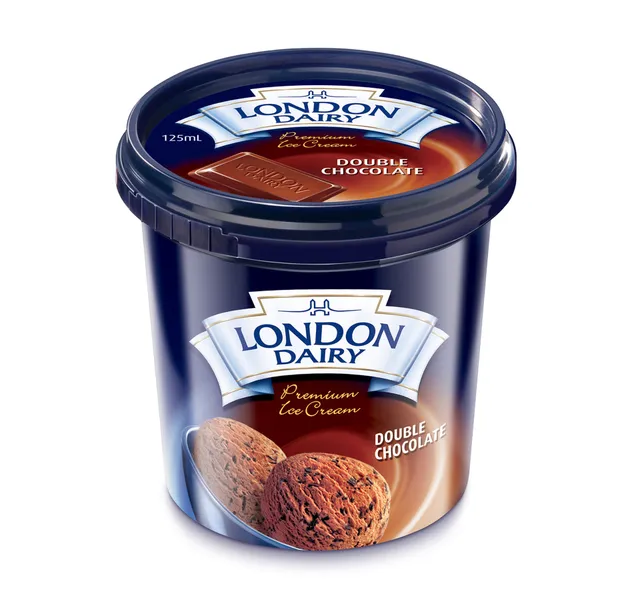 London Dairy Double Chocolate Ice Cream 125 Ml