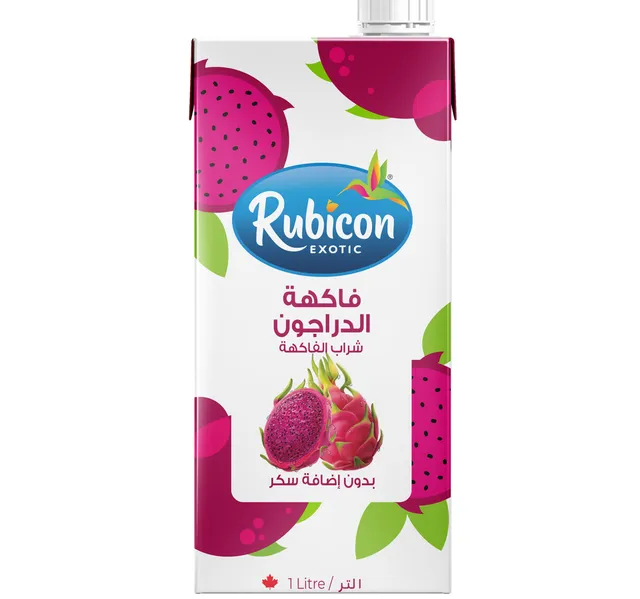 Rubicon Exotic No Added Sugar Dragon Fruit Drink 1 Litre