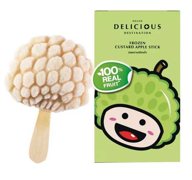 Delicious Destination Frozen Custard Apple Stick 80 g