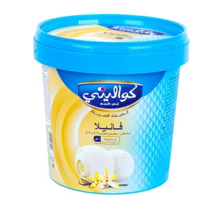 كواليتي آيس كريم بالفانيليا 1 لتر