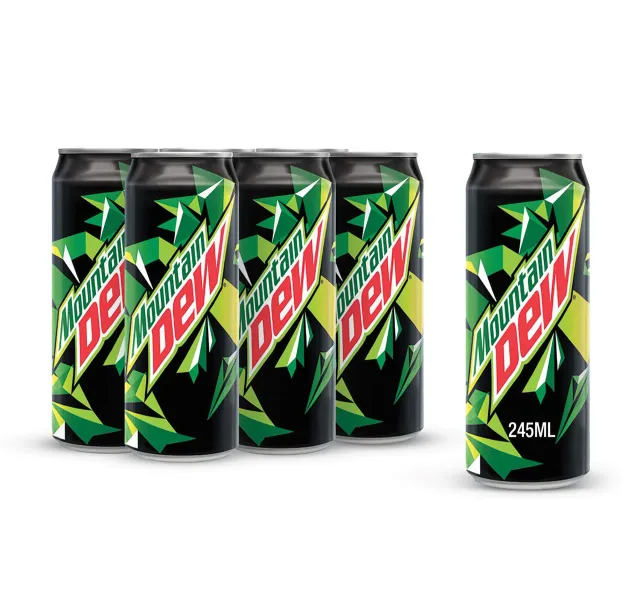 Mountain Dew Can 6 X 245 Ml