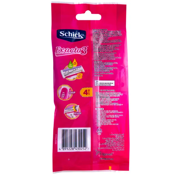 Schick Exacta 3 Razors For Women