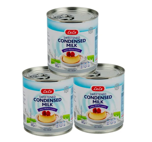 Lulu Sweetened Condensed Milk Value Pack 3 395 G