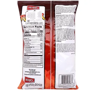 Herrs Carolina Reaper Extra Hot Flavoured Cheese Curl 170 G
