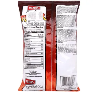 Herrs Carolina Reaper Extra Hot Flavoured Cheese Curl 170 G