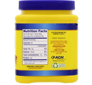 Argo Pure Corn Starch 454 g