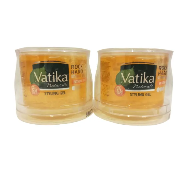 Vatika Naturals Extreme Hold Styling Gel Value Pack 2 250 Ml