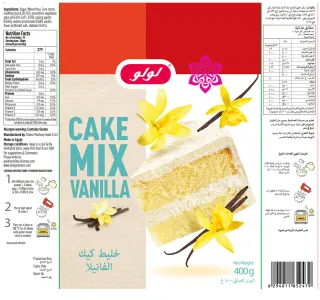 LuLu Vanilla Cake Mix 400 g