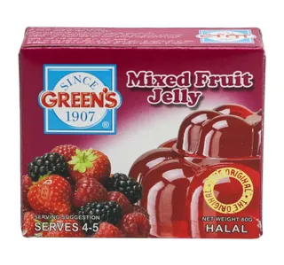 Greens Jelly Mixed Fruit 80 G