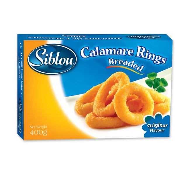 Siblou Breaded Calamare Rings Original 400 G
