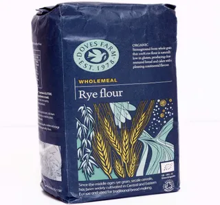 Doves Farm Organic Wholemeal Rye Flour 1 Kg