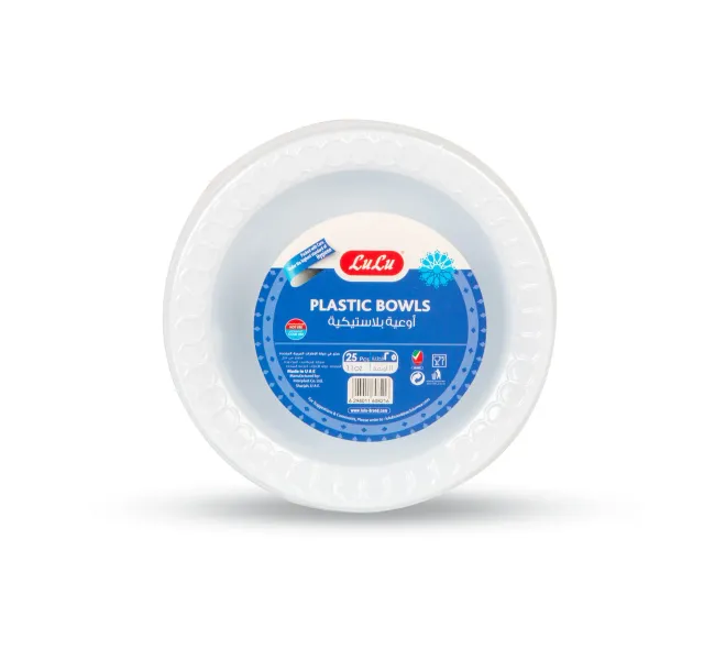 Lulu Plastic Bowls 11oz 25 Pcs