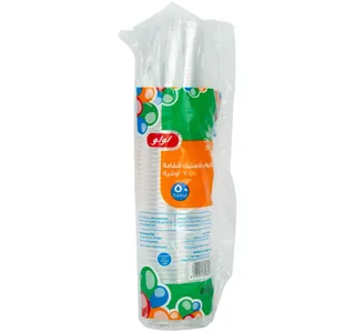 Lulu Plastic Clear Cups Size 6oz 50pcs