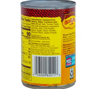 Old El Paso Refried Beans Fat Free 453 g