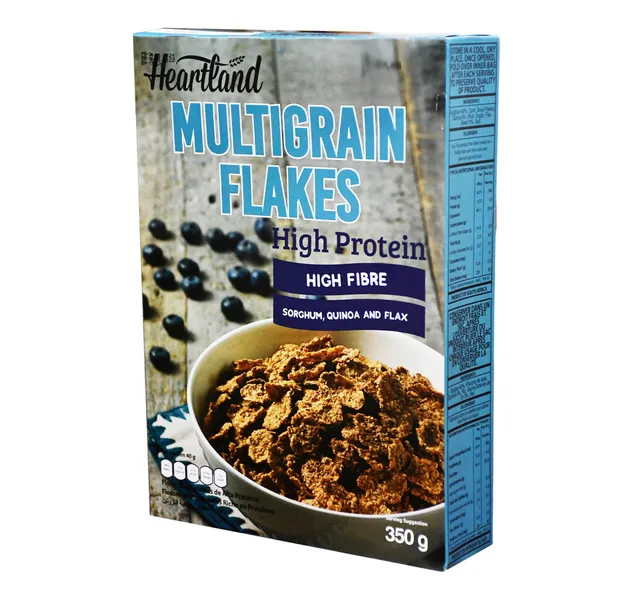 Heartland Multigrain Flakes Cereal 350 G