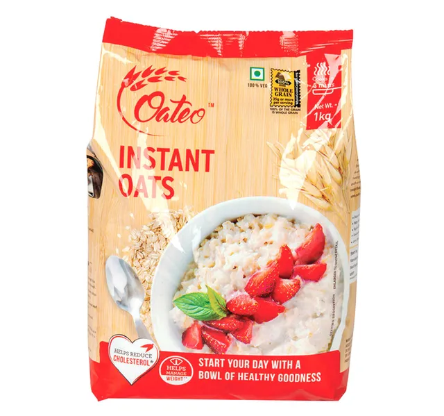 Oateo Instant Oats Pouch 1 Kg