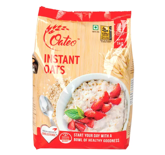 Oateo Instant Oats Pouch 1 kg