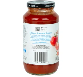Organics Arrabbiata Pasta Sauce 709 G