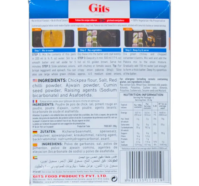 Gits Pakora Snack Mix 200 G