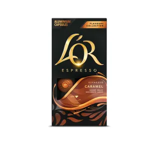 لور اسبريسو كراميل كبسولات الومنيوم 10pcs