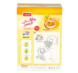 Lulu Honey Rings Cereal 375 G