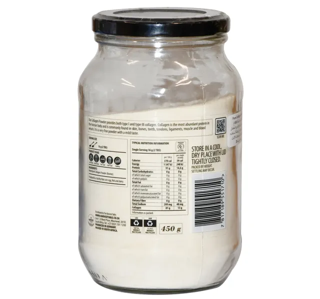 The Harvest Table Pure Collagen Powder 450 g