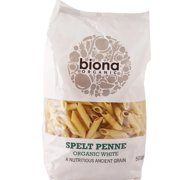 Biona Organic Spelt Penne White 500 g