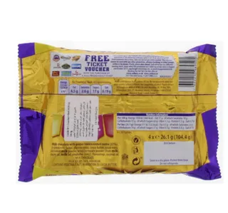 Cadbury Crunchie 4 x 26.1 g