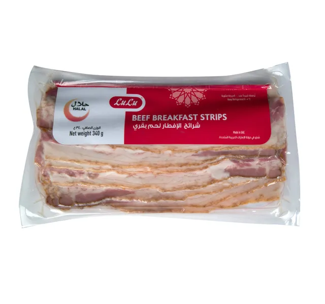 Lulu Beef Breakfast Strips 340 G
