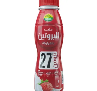 ندى بروتين حليب الفراولة 320 مل
