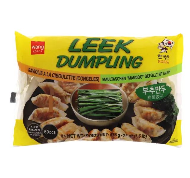 Wang Korea Leek Dumpling 675 g