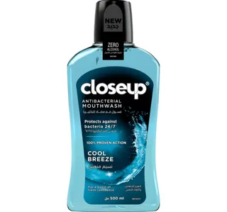 Closeup Antibacterial Mouthwash Cool Breeze