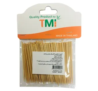 Tmi Bamboo Toothpick 100pcs