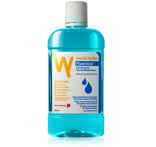 Pearlie White Fluorinze Mouth Wash 500 Ml