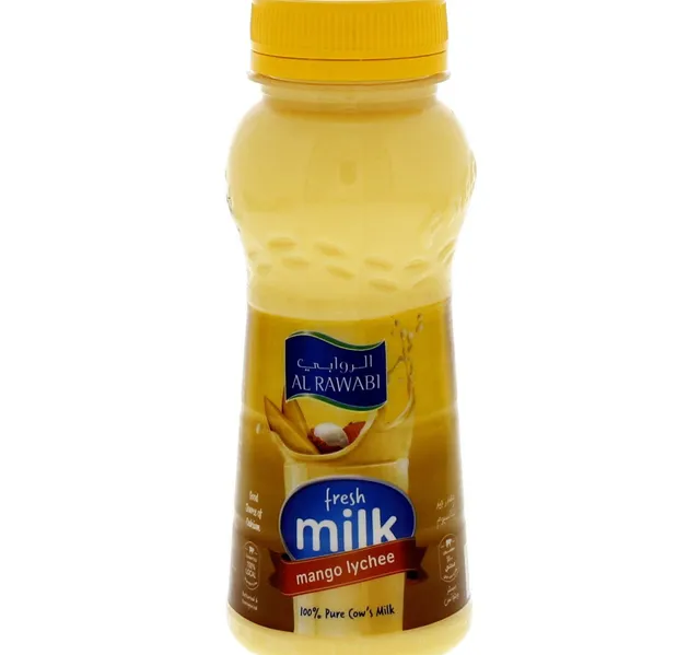 Al Rawabi Mango Lychee Fresh Milk 200 ml