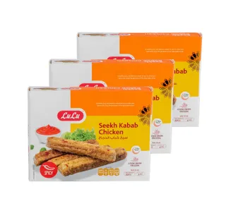 Lulu Seekh Kabab Chicken Spicy 3 320 G