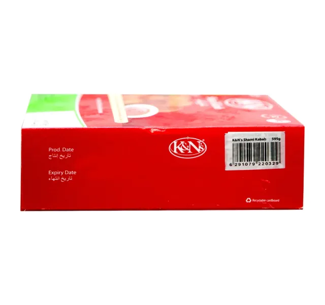 Kn Chicken Shami Kabab Value Pack 595 G