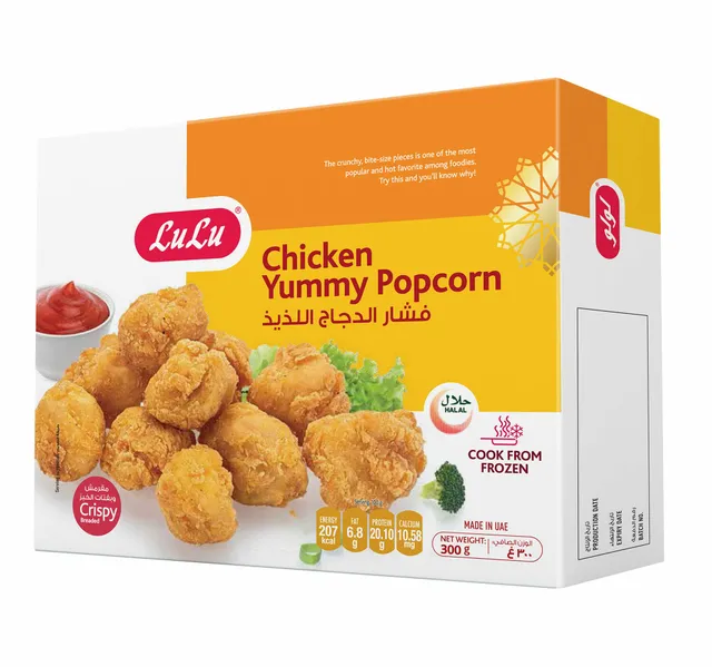 Lulu Chicken Yummy Popcorn 300 G